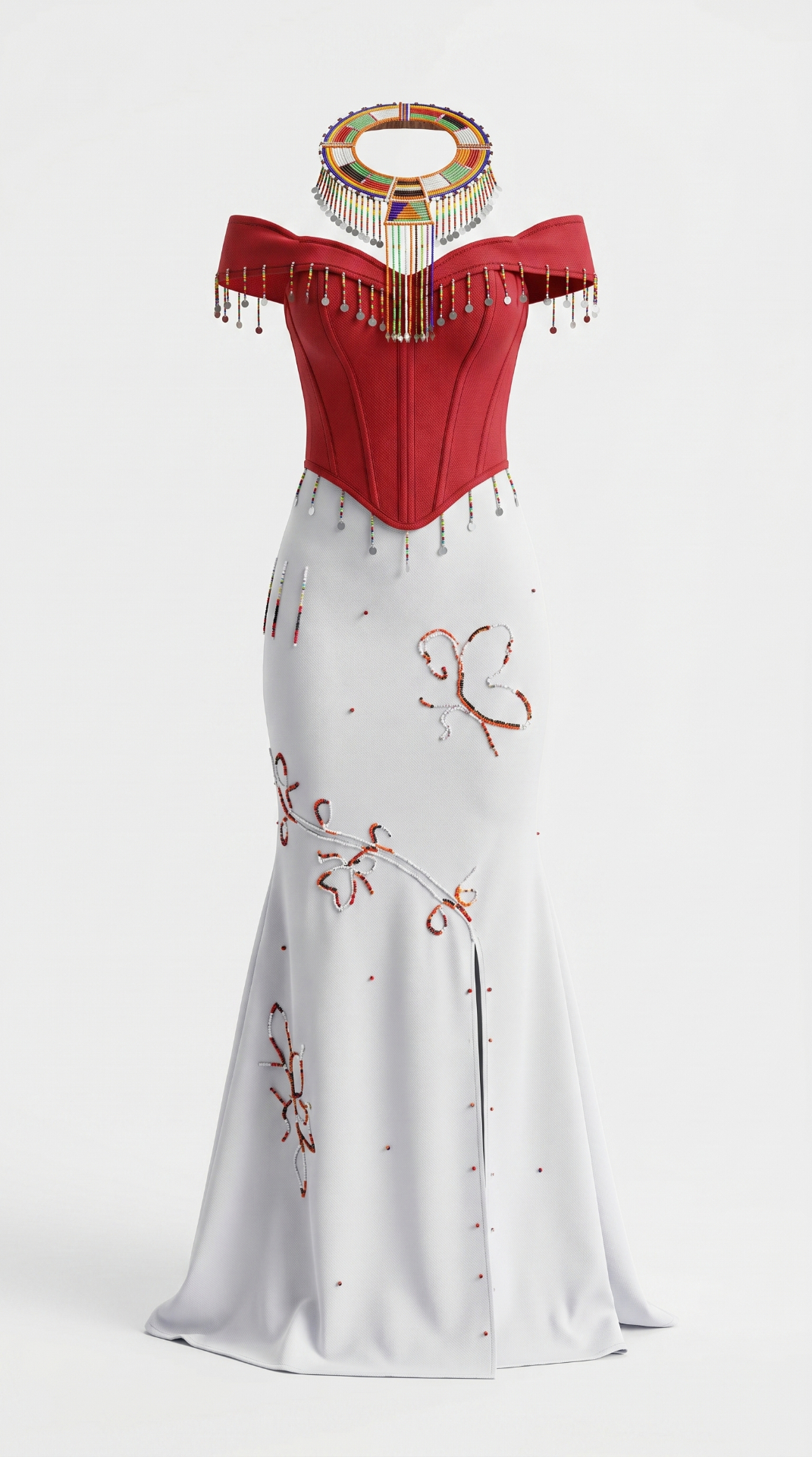Nashipai Beaded Gown